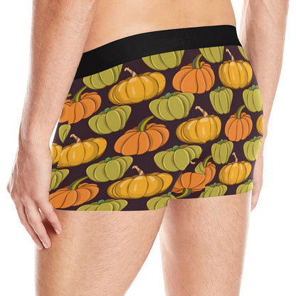 Pumpkin Pattern Print Design A01 Men's Boxer Briefs