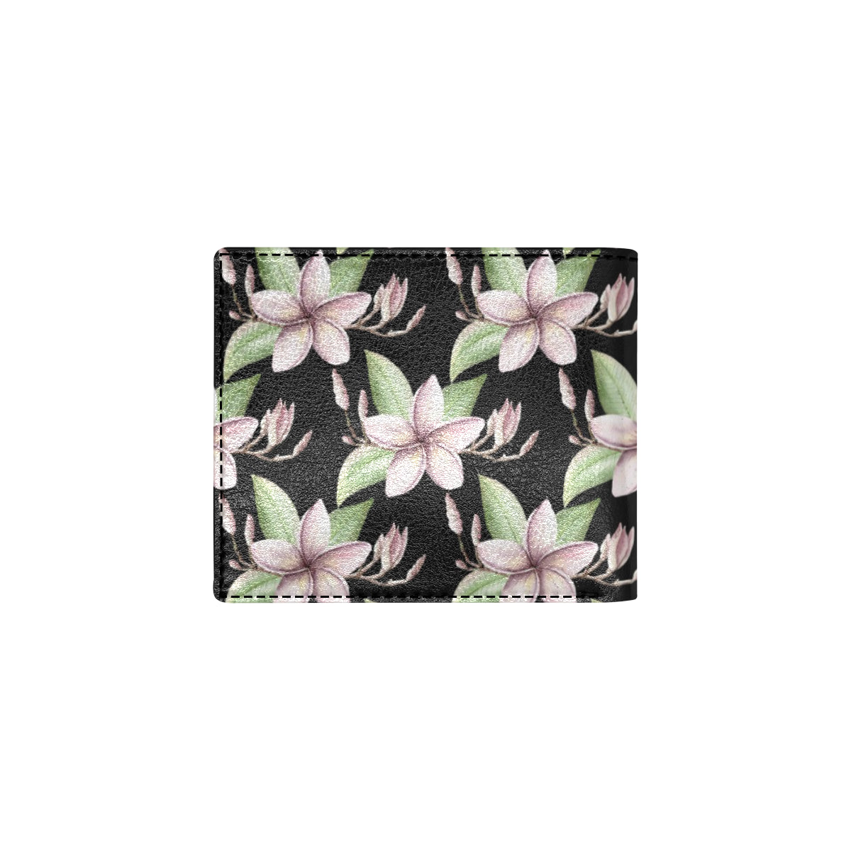 Plumeria Pattern Print Design PM02 Men's ID Card Wallet