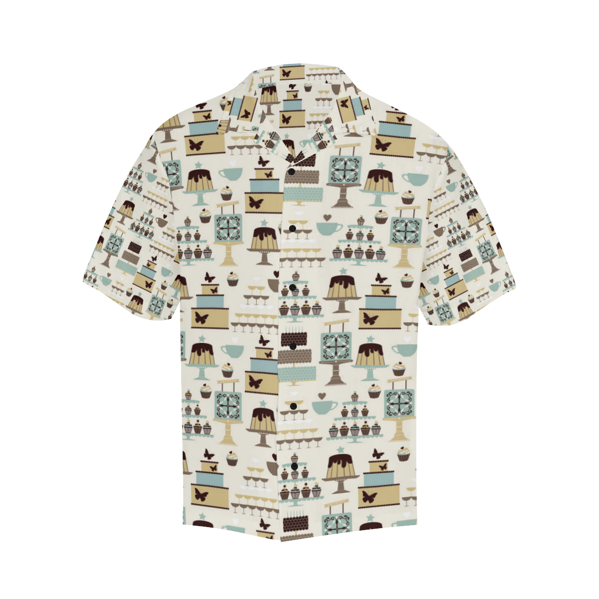Cake Pattern Print Design 02 Men's Hawaiian Shirt