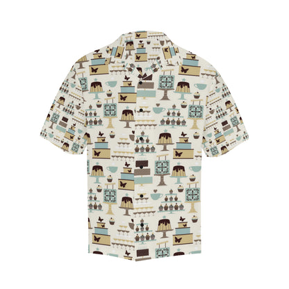 Cake Pattern Print Design 02 Men's Hawaiian Shirt