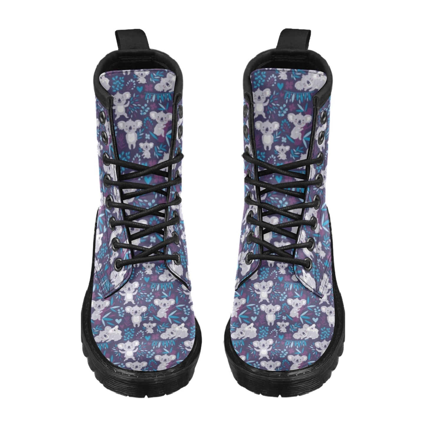 Koala Cute Themed Design Print Women's Boots