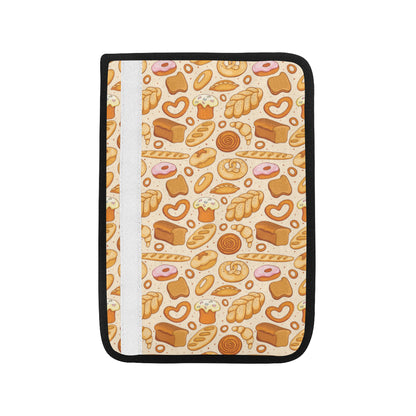 Bread Pattern Print Design 01 Car Seat Belt Cover