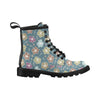 Hibiscus Pattern Print Design HB033 Women's Boots