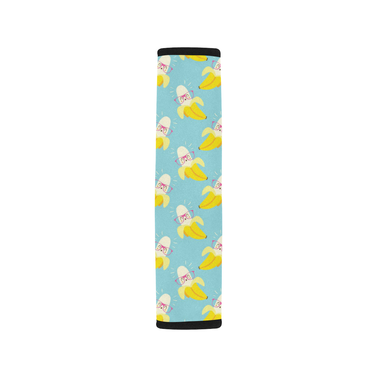 Banana Pattern Print Design BA07 Car Seat Belt Cover