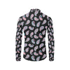 Paisley Pink Design Mandala Print Men's Long Sleeve Shirt