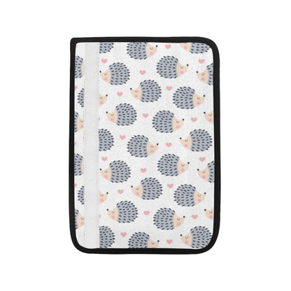 Hedgehog Baby Pattern Print Design 03 Car Seat Belt Cover