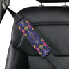 Aztec Pattern Print Design 07 Car Seat Belt Cover