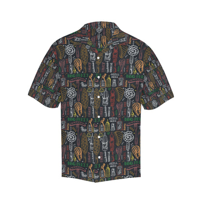Barbecue Pattern Print Design 03 Men's Hawaiian Shirt