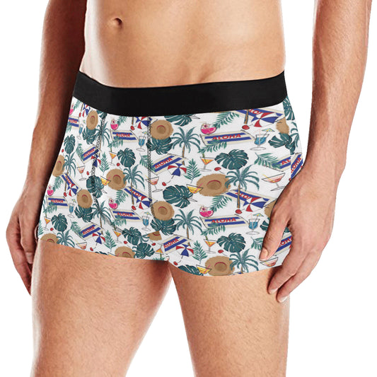 Aloha Hawaii Beach Pattern Print Design 04 Men's Boxer Briefs