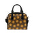 Lion Cartoon Pattern Print Design 01 Shoulder Handbag