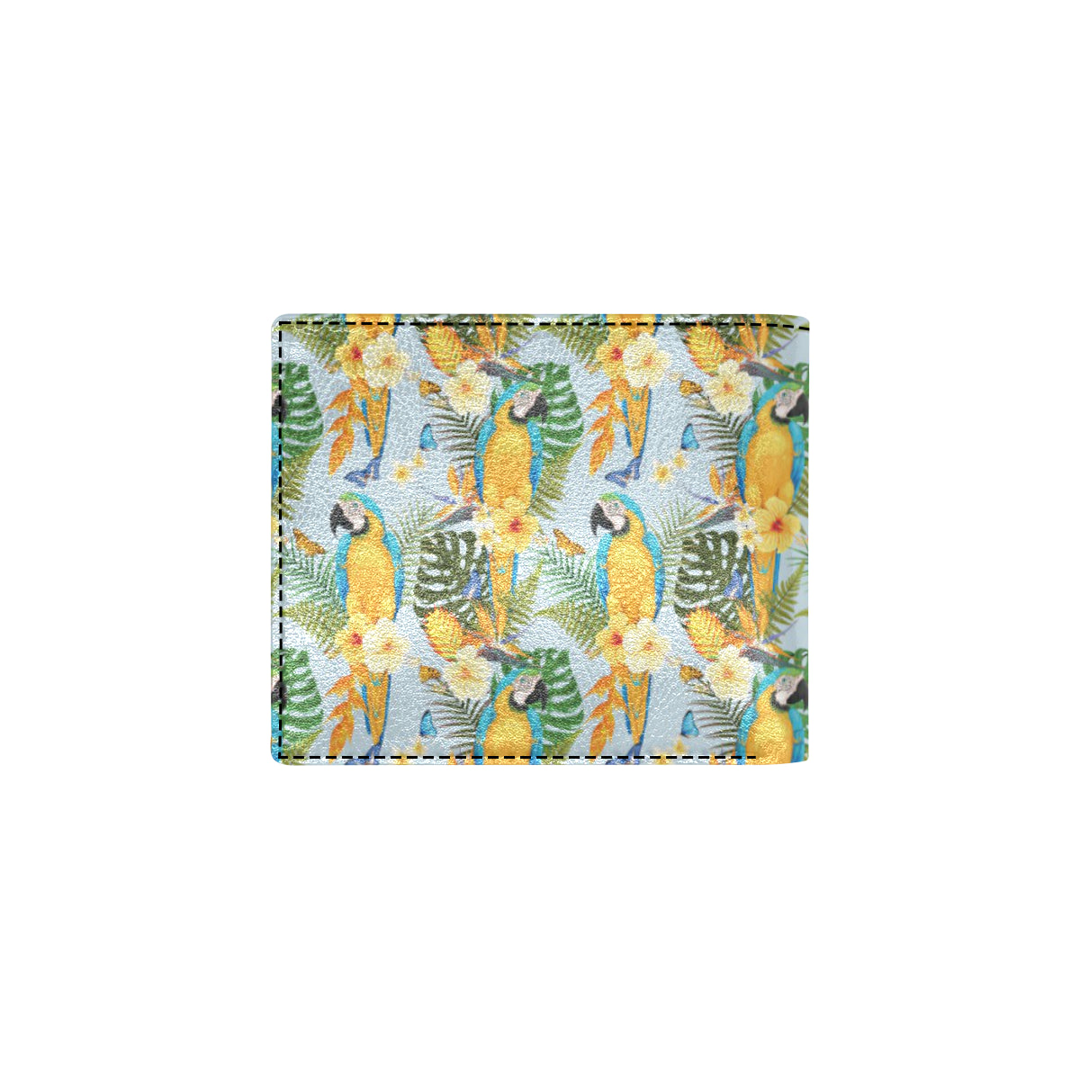 Parrot Pattern Print Design A04 Men's ID Card Wallet