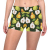 Pear Pattern Print Design PE06 Yoga Shorts