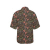 Dragonfly Pattern Print Design 02 Women's Hawaiian Shirt