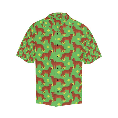 Setters Irish Print Design LKS302 Men's Hawaiian Shirt