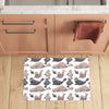 Sea Lion Pattern Print Design 02 Kitchen Mat