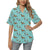 Dachshund Paw Decorative Print Pattern Women's Hawaiian Shirt