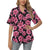 Lotus Pattern Print Design 03 Women's Hawaiian Shirt