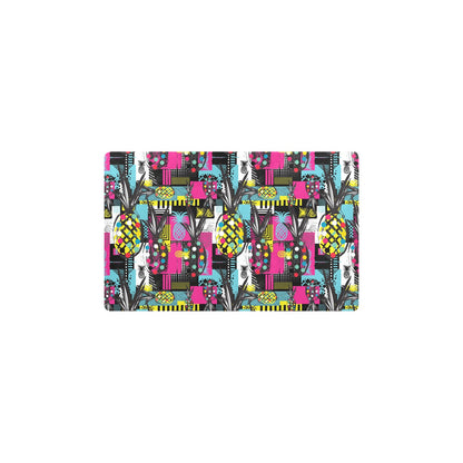 Pop Art Pineapple Pattern Print Design A02 Kitchen Mat