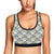 Daisy Pattern Print Design DS09 Sports Bra