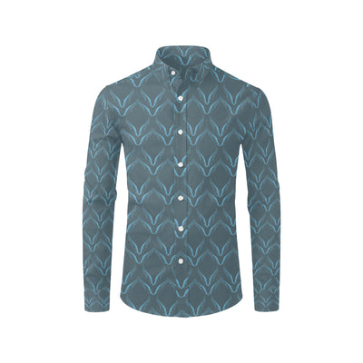 Angel Wings Pattern Print Design 04 Men's Long Sleeve Shirt