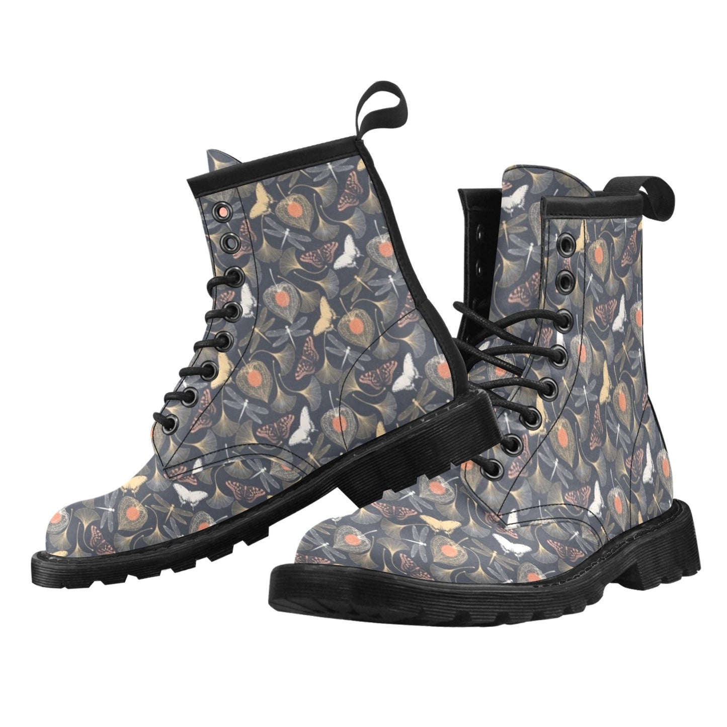 Dragonfly Print Design LKS404 Women's Boots
