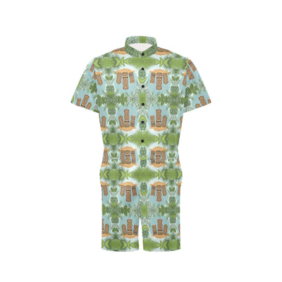 Tiki Wood Island Men's Romper