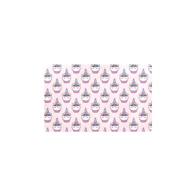 Cupcakes Unicorn Print Pattern Kitchen Mat