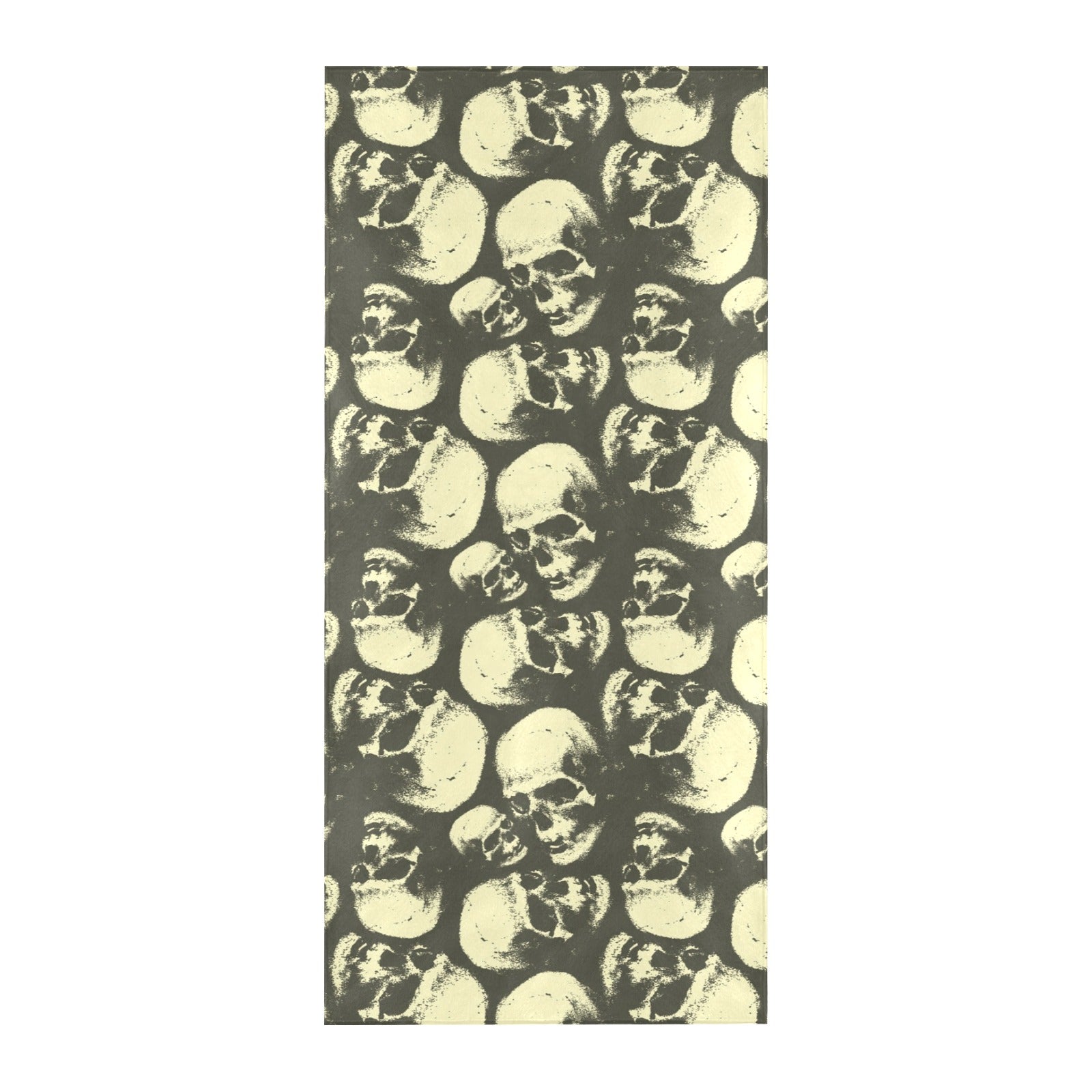 Skull Print Design LKS302 Beach Towel 32" x 71"