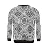 Polynesian Tribal Symbol Men Long Sleeve Sweatshirt