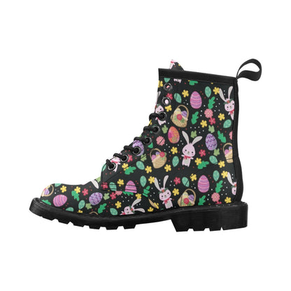 Easter Eggs Pattern Print Design RB05 Women's Boots