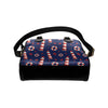 Nautical Pattern Print Design A03 Shoulder Handbag