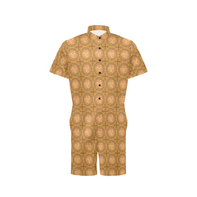 Celtic Pattern Print Design 01 Men's Romper