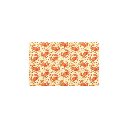 Crab Pattern Print Design 01 Kitchen Mat