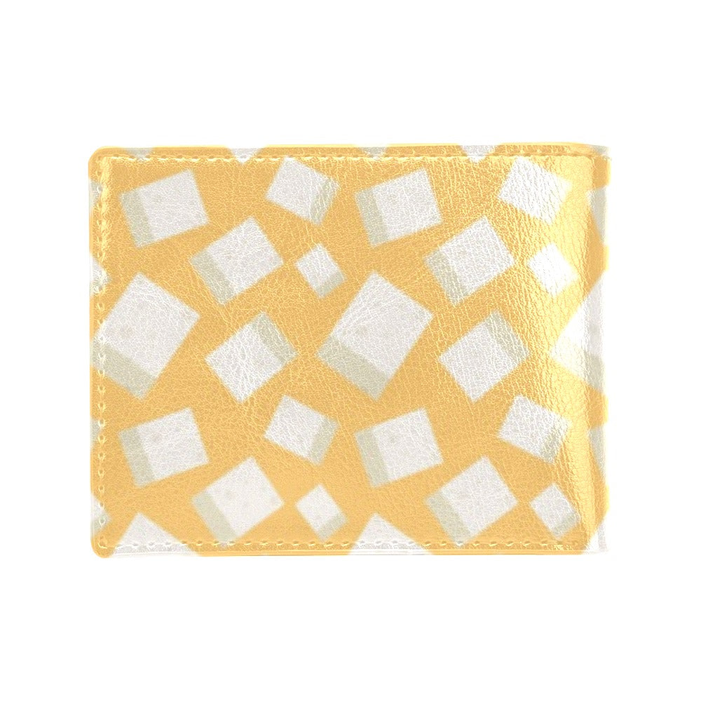 Tofu Print Design LKS302 Men's ID Card Wallet