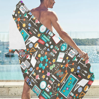 Science Print Design LKS303 Beach Towel 32" x 71"