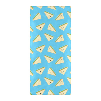 Sandwich Emoji Print Design LKS305 Beach Towel 32" x 71"