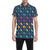 Birds Pattern Print Design 01 Men's Short Sleeve Button Up Shirt