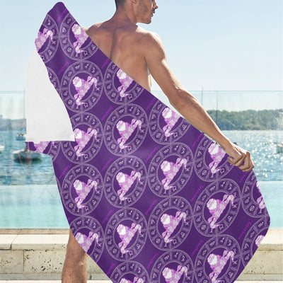 Taurus Print Design LKS303 Beach Towel 32" x 71"