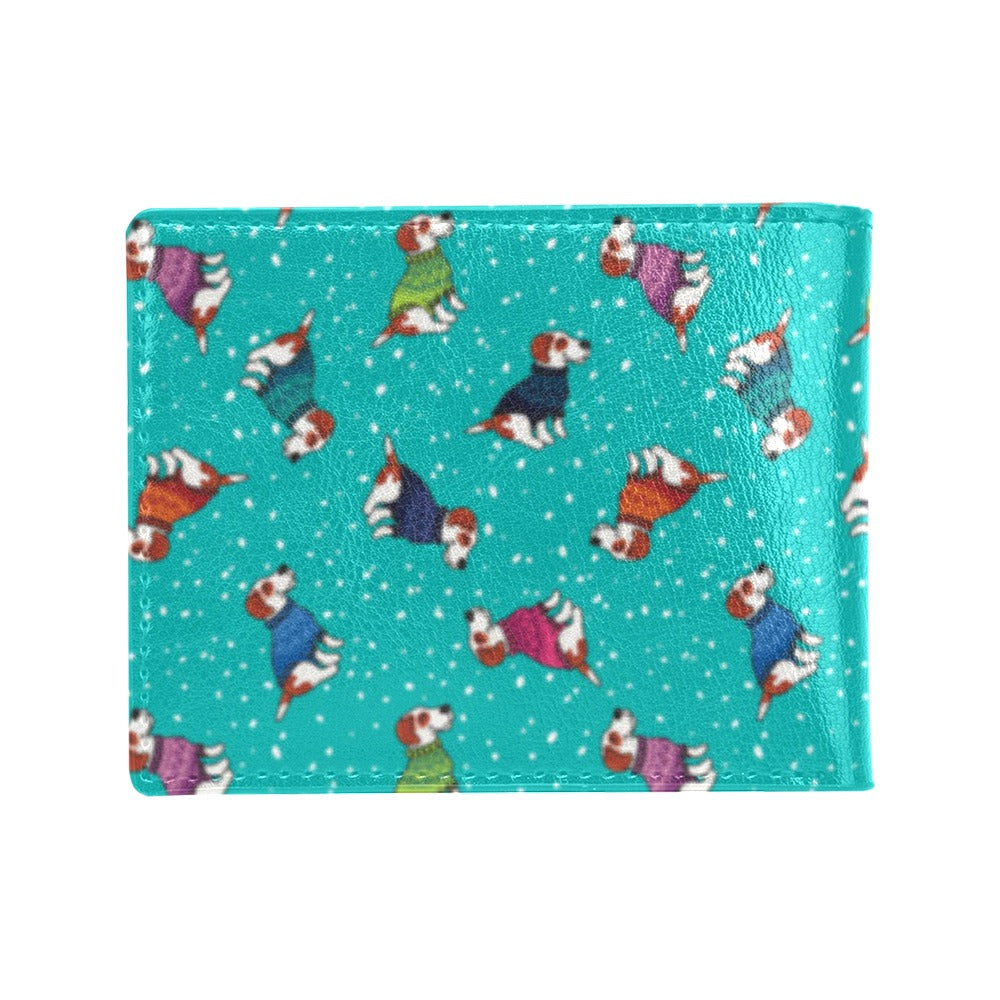 Russell Terriers Print Design LKS309 Men's ID Card Wallet