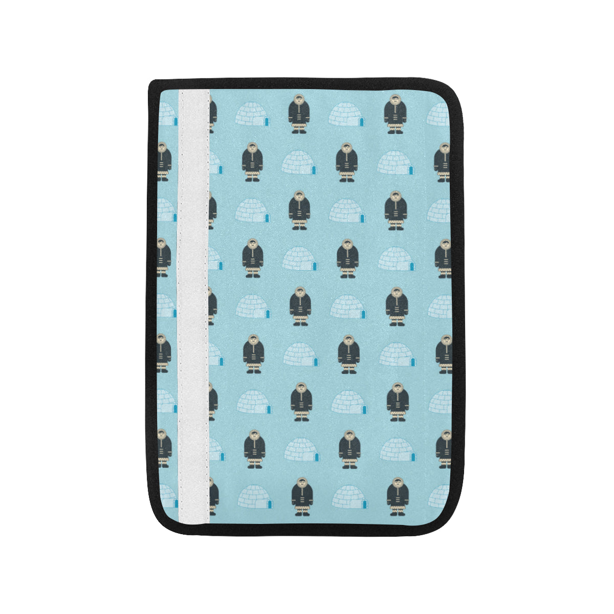 Eskimo Pattern Print Design 03 Car Seat Belt Cover