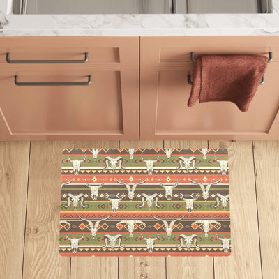 American indian Skull Animal Kitchen Mat