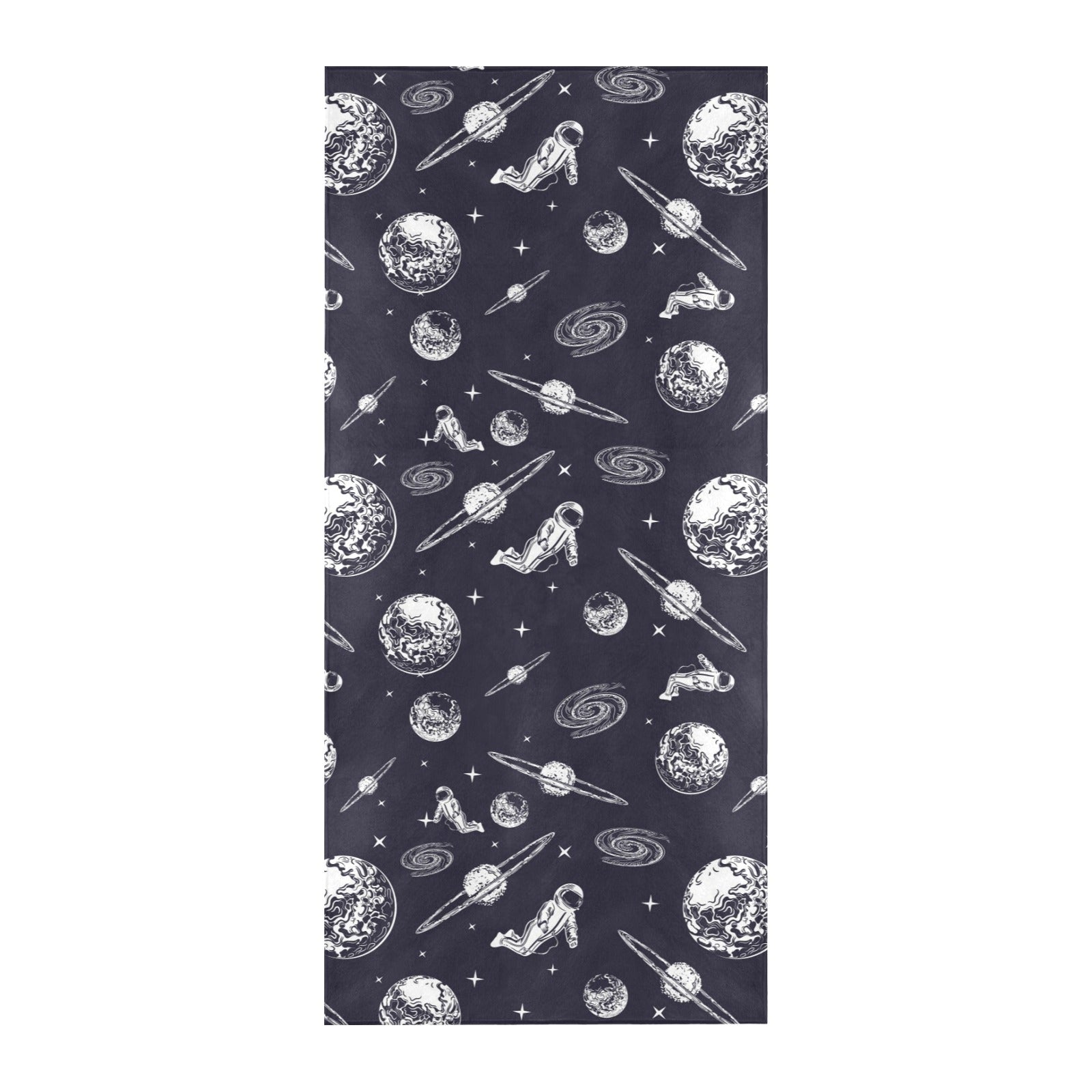 Space Astronaut Print Design LKS302 Beach Towel 32" x 71"