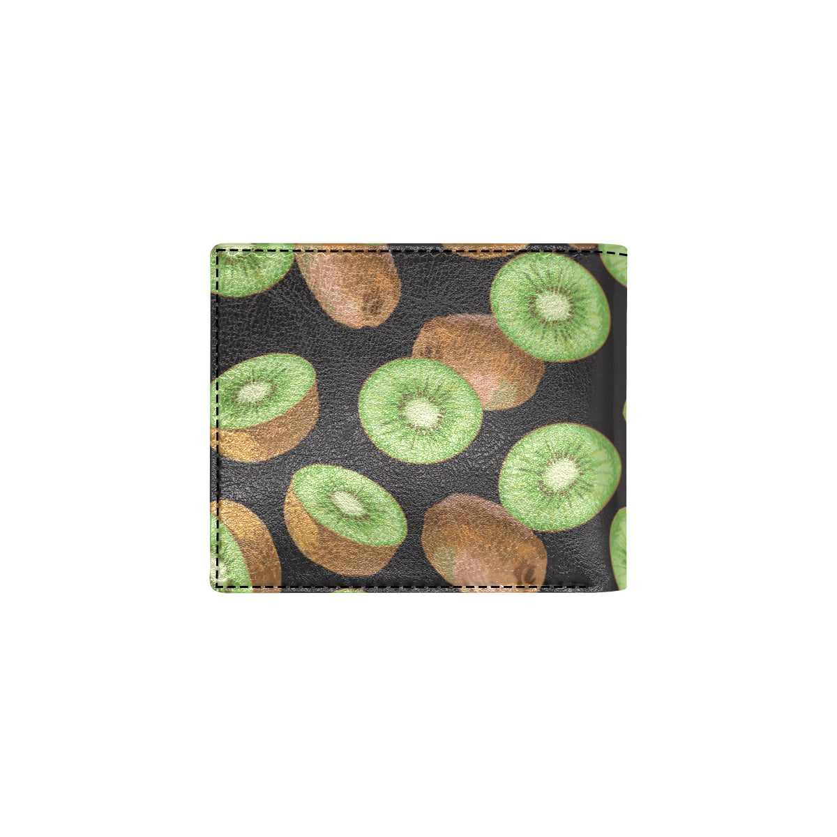 Kiwi Pattern Print Design KW03 Men's ID Card Wallet