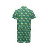 Camping Camper Pattern Print Design 06 Men's Romper