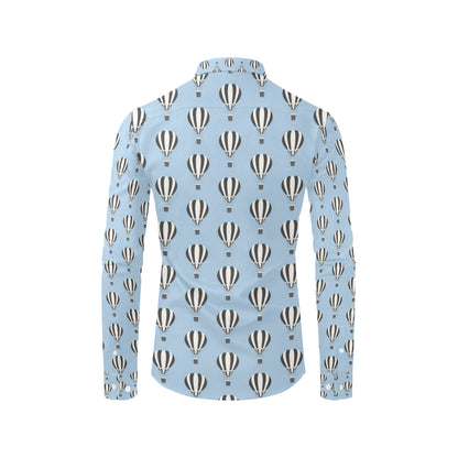 Ballon Pattern Print Design 05 Men's Long Sleeve Shirt
