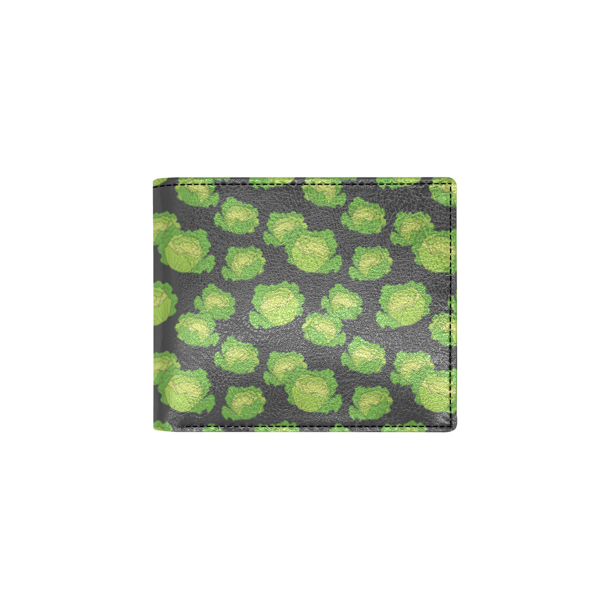 Cabbage Pattern Print Design 01 Men's ID Card Wallet