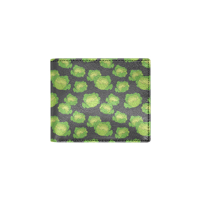 Cabbage Pattern Print Design 01 Men's ID Card Wallet