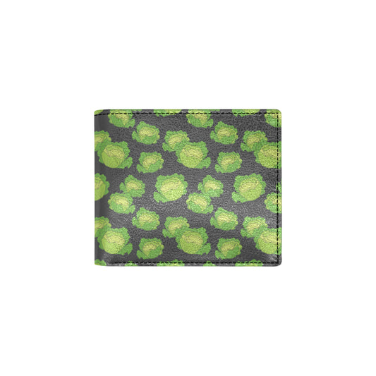 Cabbage Pattern Print Design 01 Men's ID Card Wallet