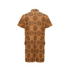 African Pattern Print Design 05 Men's Romper