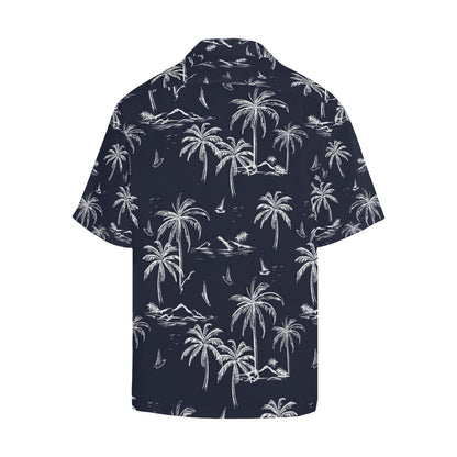 Pacific island Pattern Print Design A02 Men's Hawaiian Shirt